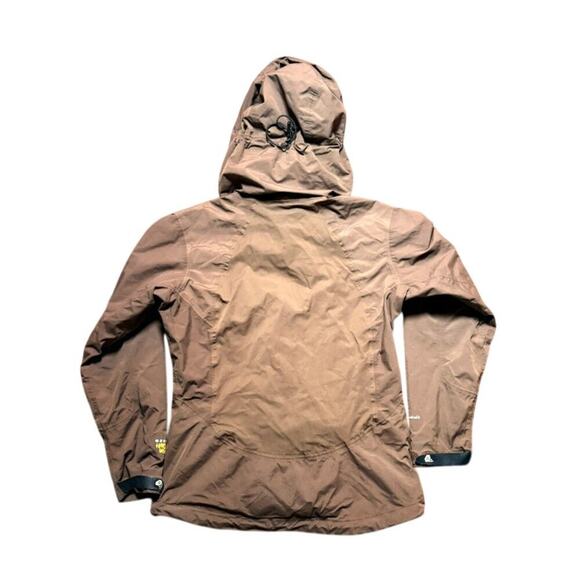 Mountain Hardwear Chocolate Brown Shell Jacket – Men’s M Waterproof Hiking Layer - Picture 6 of 6